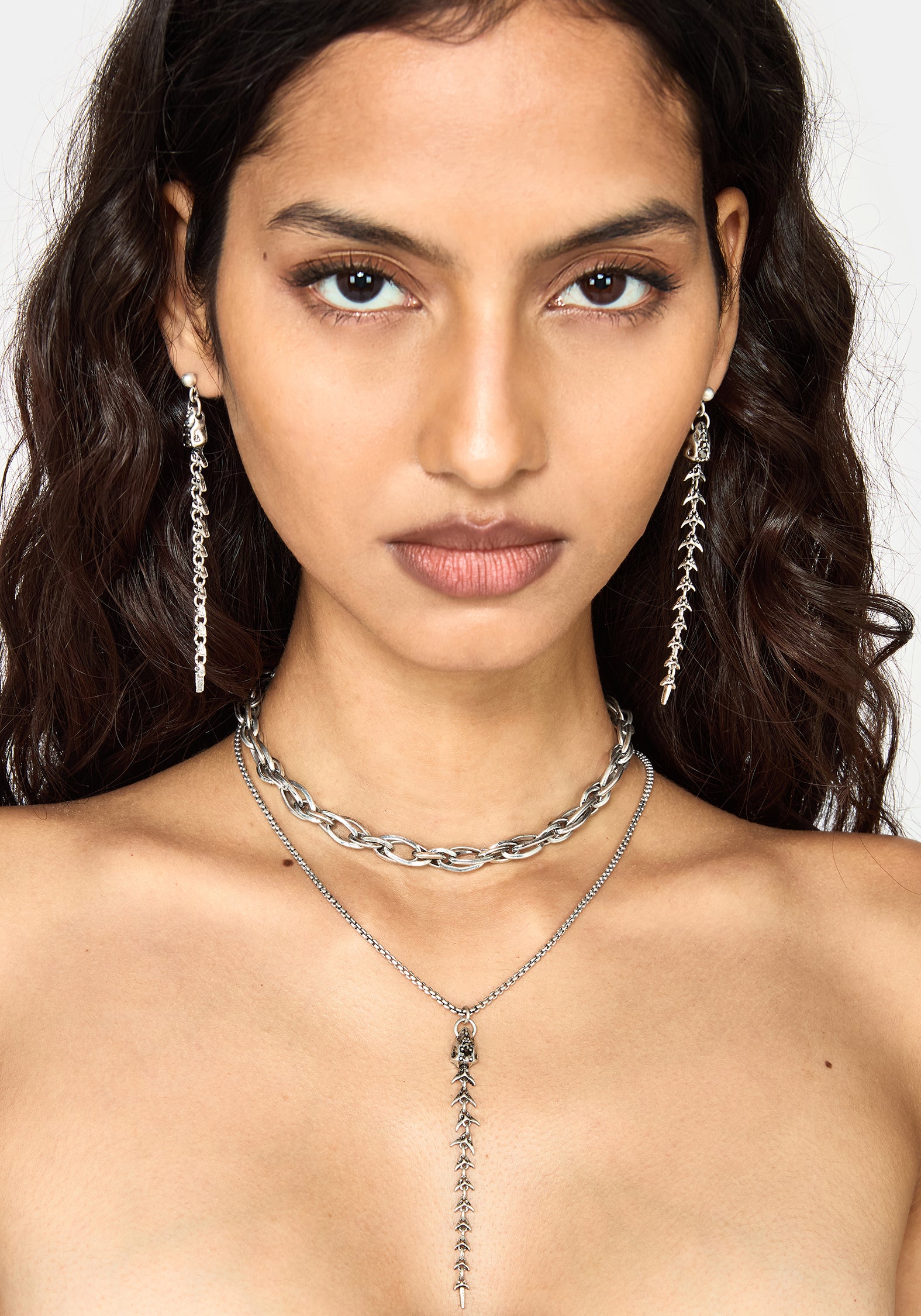 Scorthex Layered Snake Scale Necklace