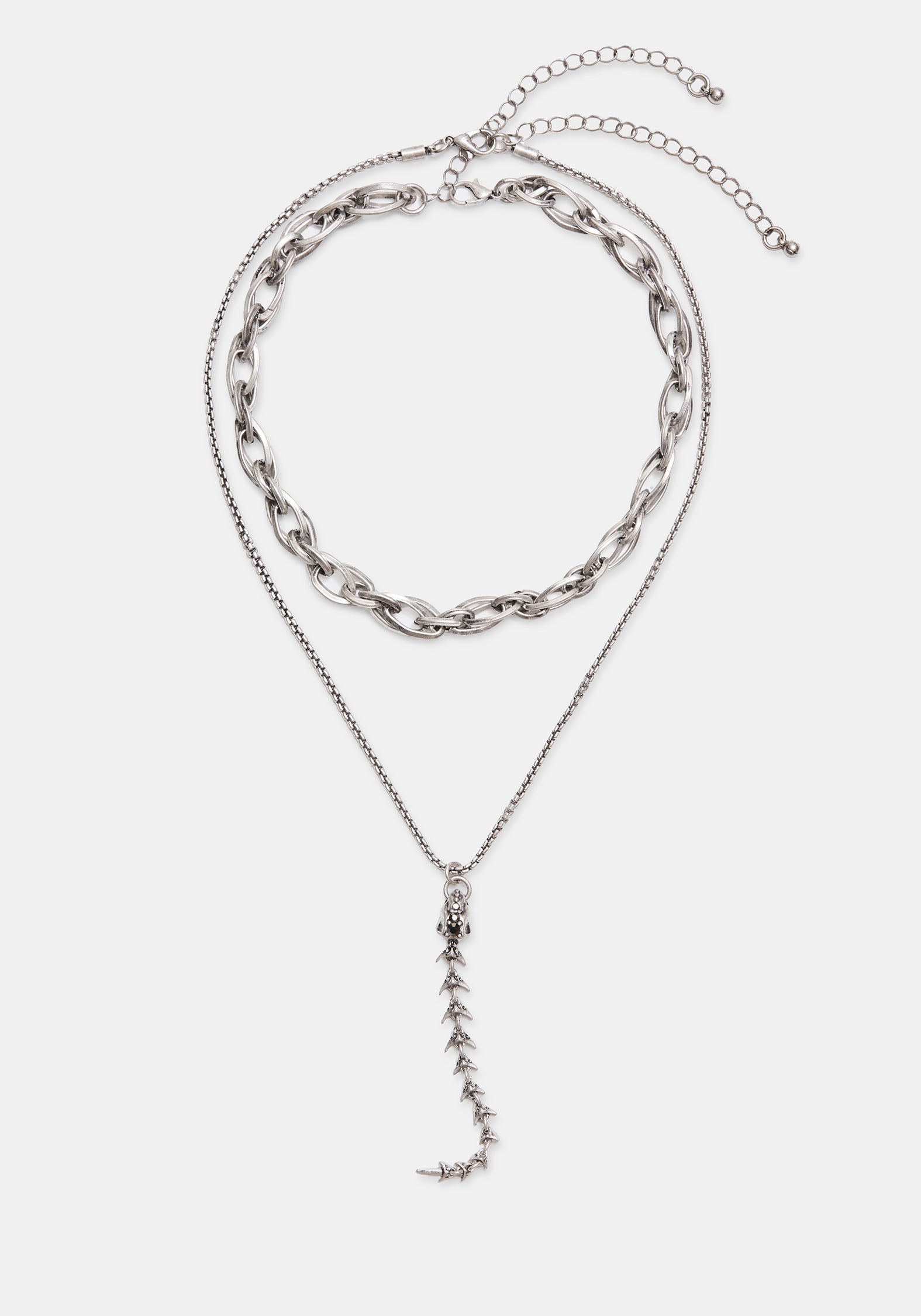Scorthex Layered Snake Scale Necklace