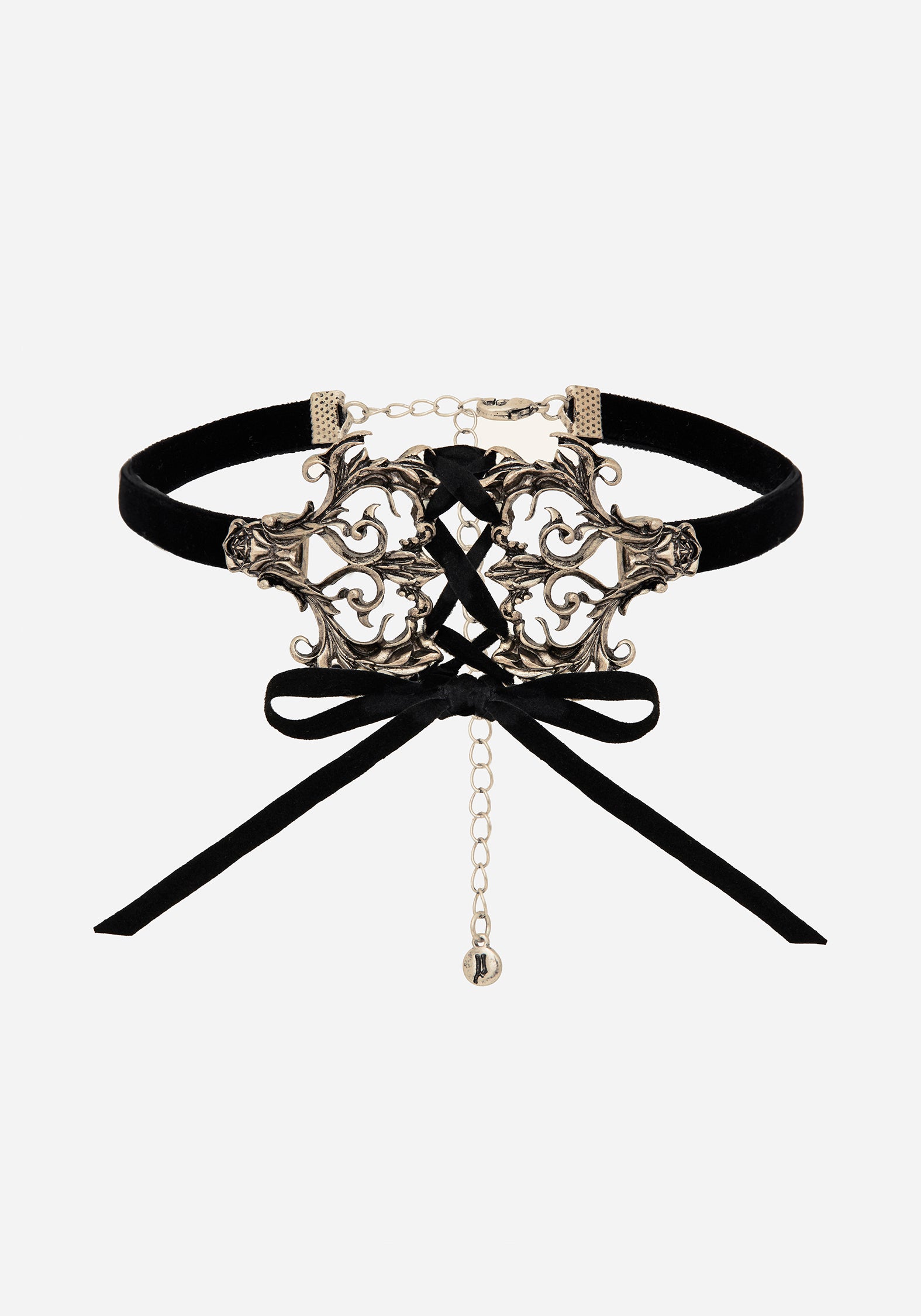 Aurelium Ornate Ribbon Choker