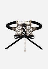 Aurelium Ornate Ribbon Choker
