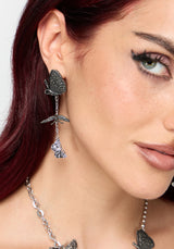 Delissa Butterfly Drop Earrings