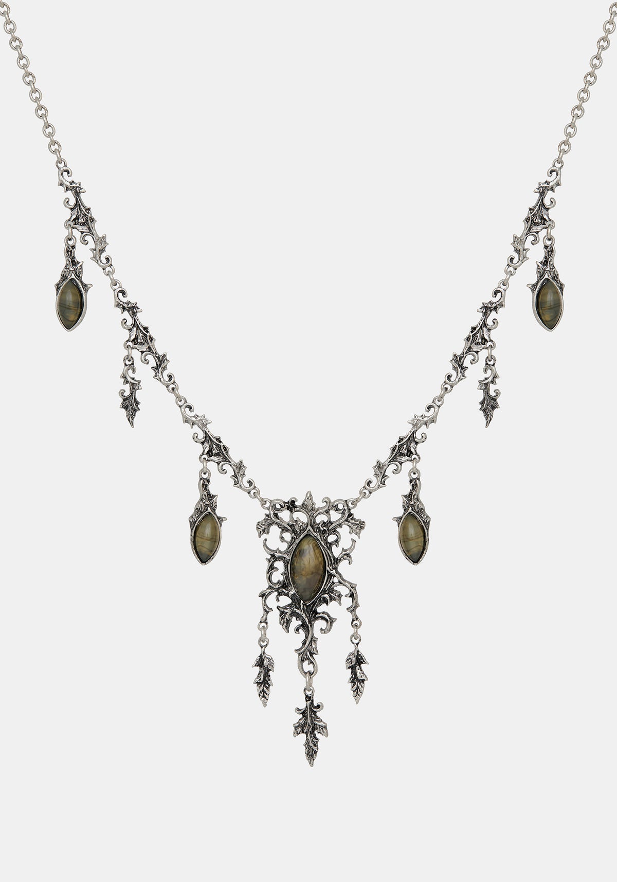 Lordis Stone Drop Necklace