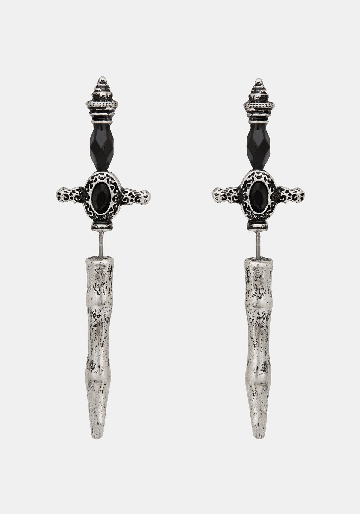 Eldun Sword Drop Earrings
