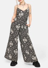 Hexweave Wide Leg Cami Jumpsuit