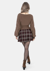 Covet Cotton-Blend Witches Knot Cable Knit Jumper