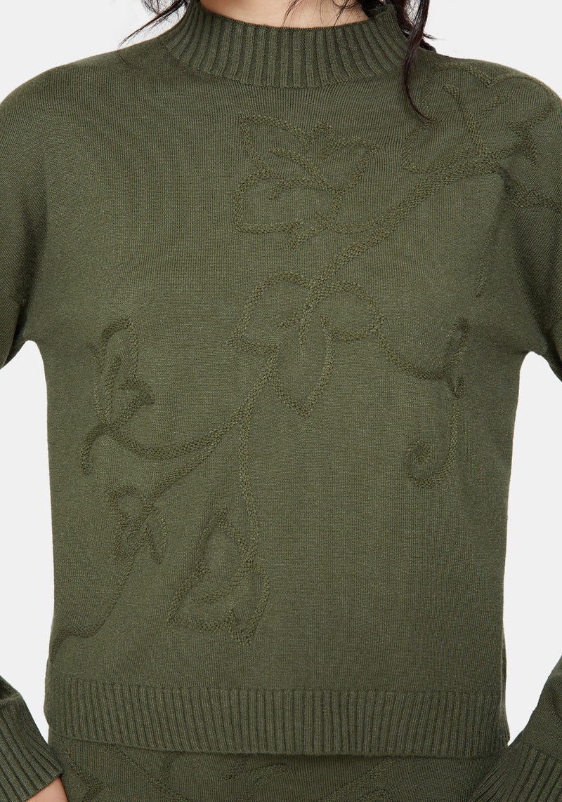 Elixir Branch Detail Knit Jumper