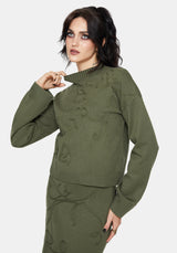 Elixir Branch Detail Knit Jumper