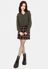 Keira Cotton Toadstool Embroidered Jumper