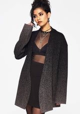 Nightjar Ombre Tie Wrap Cardigan