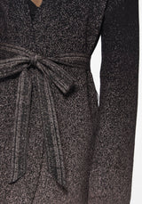 Nightjar Ombre Tie Wrap Cardigan