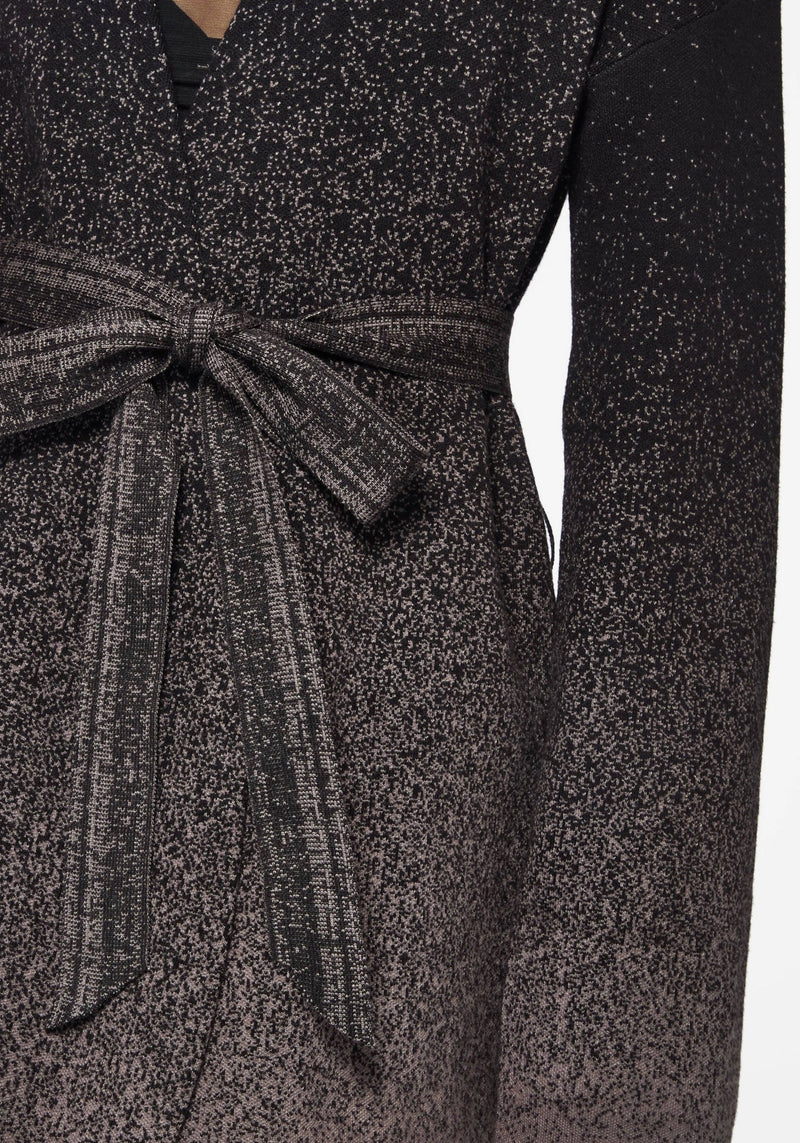 Nightjar Ombre Tie Wrap Cardigan