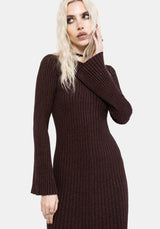 Estella Long Sleeve Knit Maxi Dress