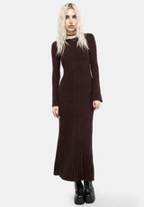 Estella Long Sleeve Knit Maxi Dress