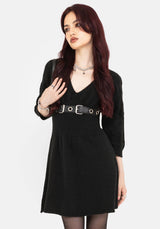 Ritual Gothic Architecture Cable Knit Mini Dress