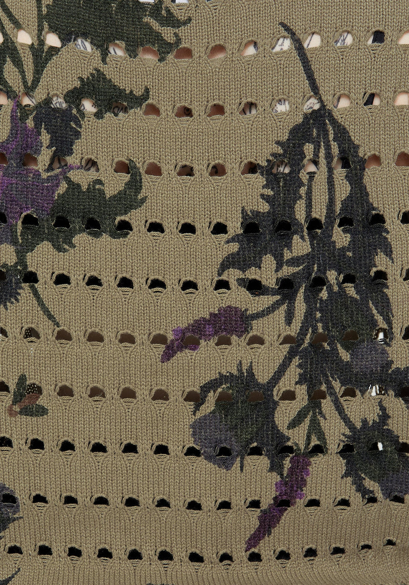 Cassandra Floral Knit Jumper