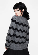 Nave Cotton Stripe Knit Jumper