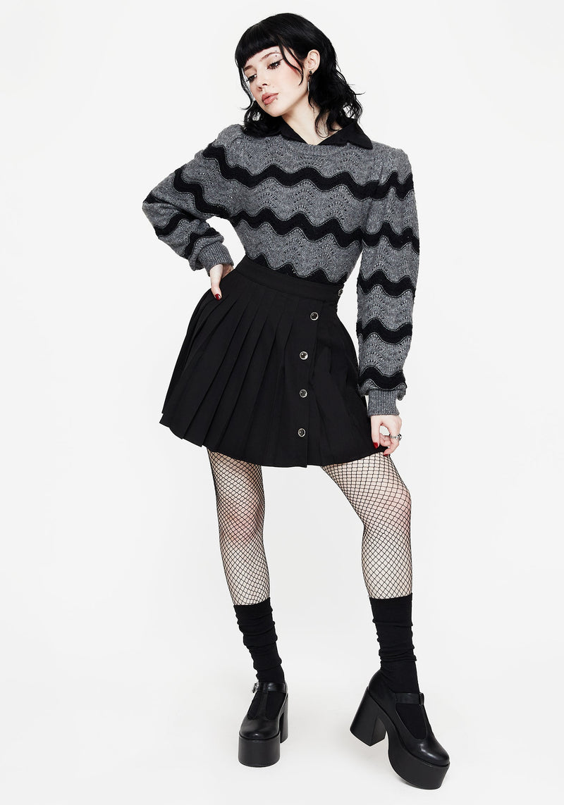 Nave Cotton Stripe Knit Jumper