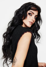 Sophia Button Up Cable Knit Waistcoat