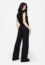 Sophia Cable Knit Wide Leg Trouser