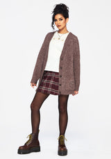 Madeline Embroidered Pointelle Knit Cardigan