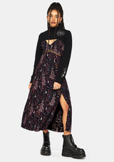 Griffinfly Embroidered Extreme Crop Knit Jumper