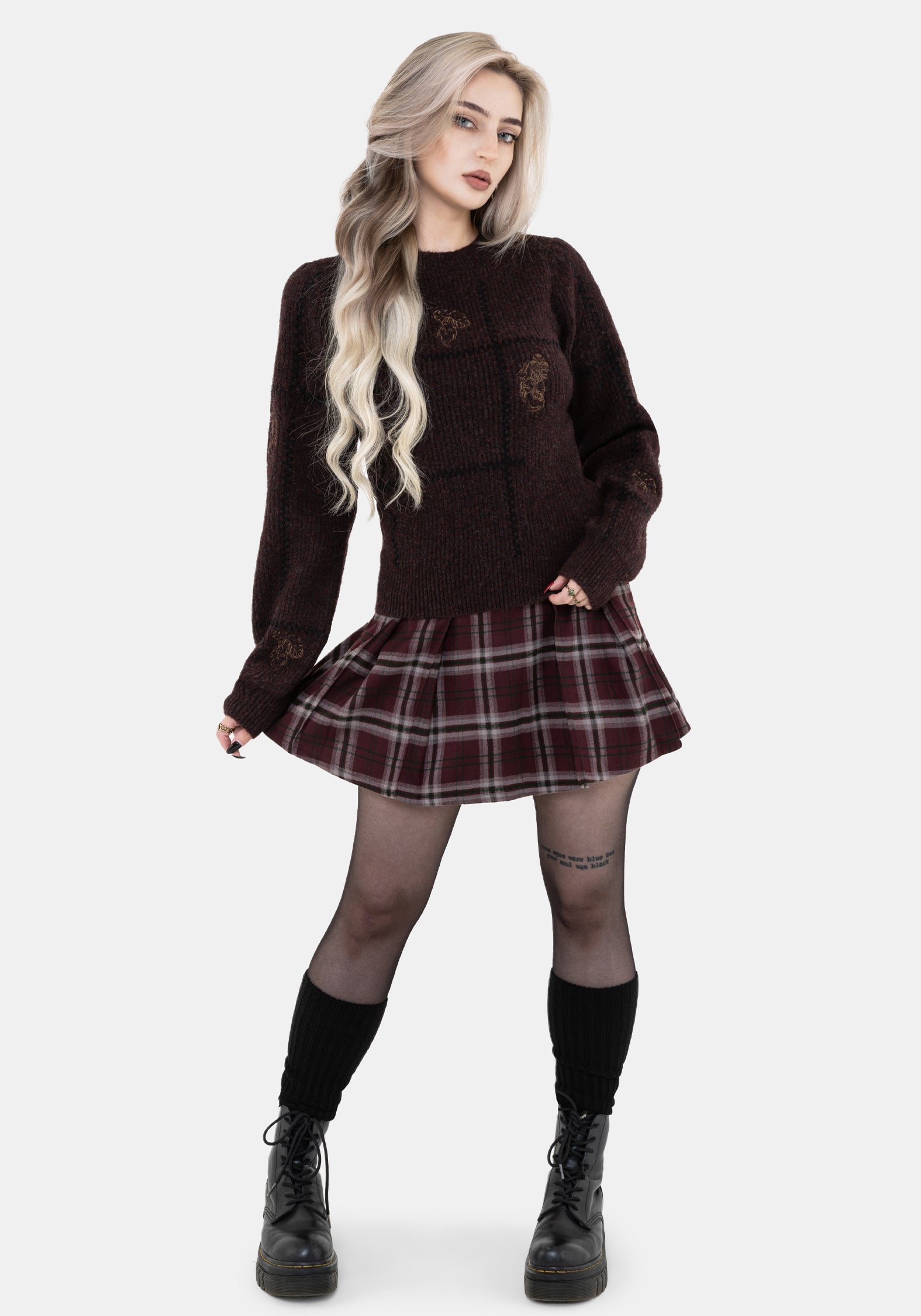 Hexborn Baba Yaga Gestrickt Pullover