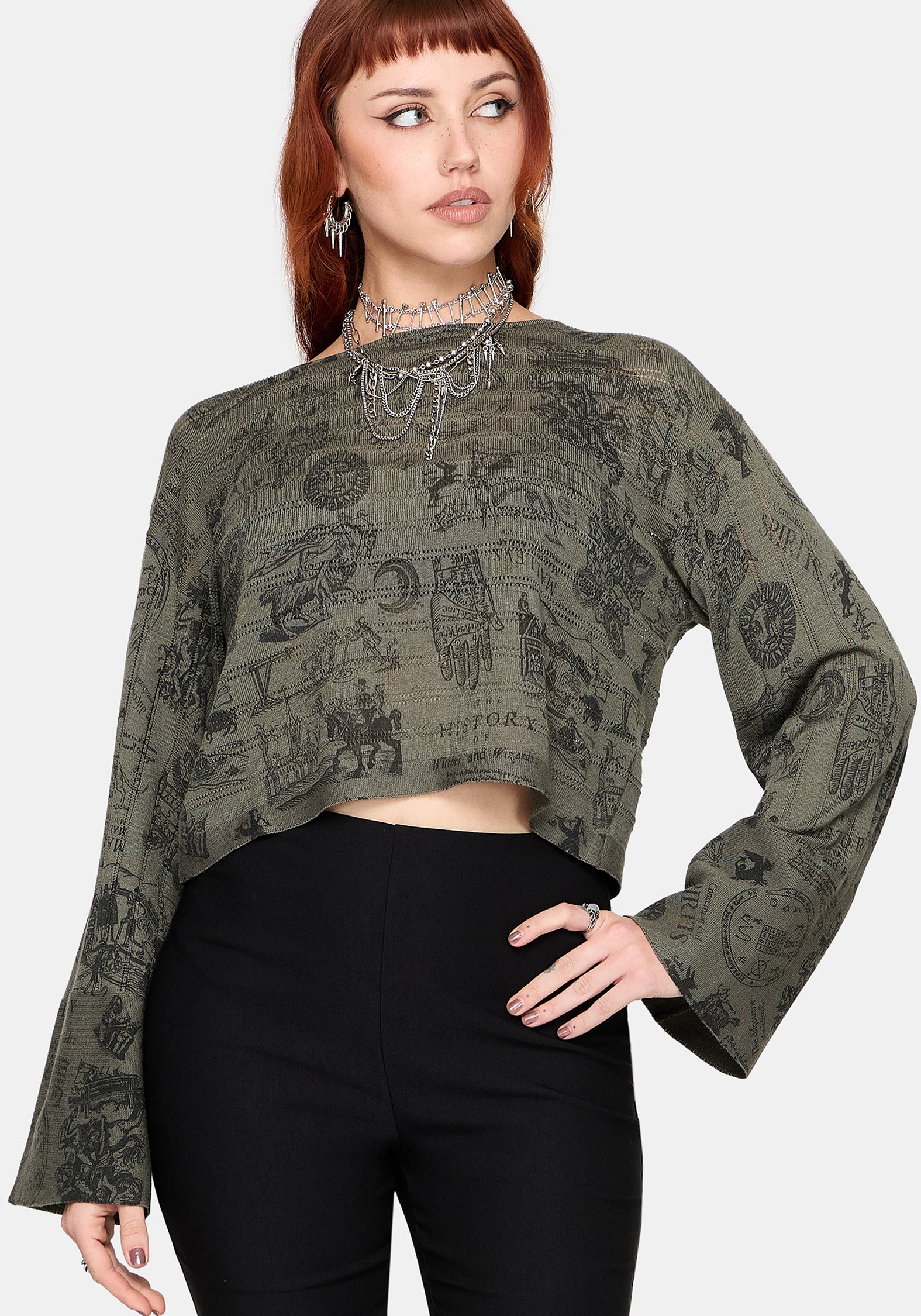 Heresy Ladder Stitch Jumper
