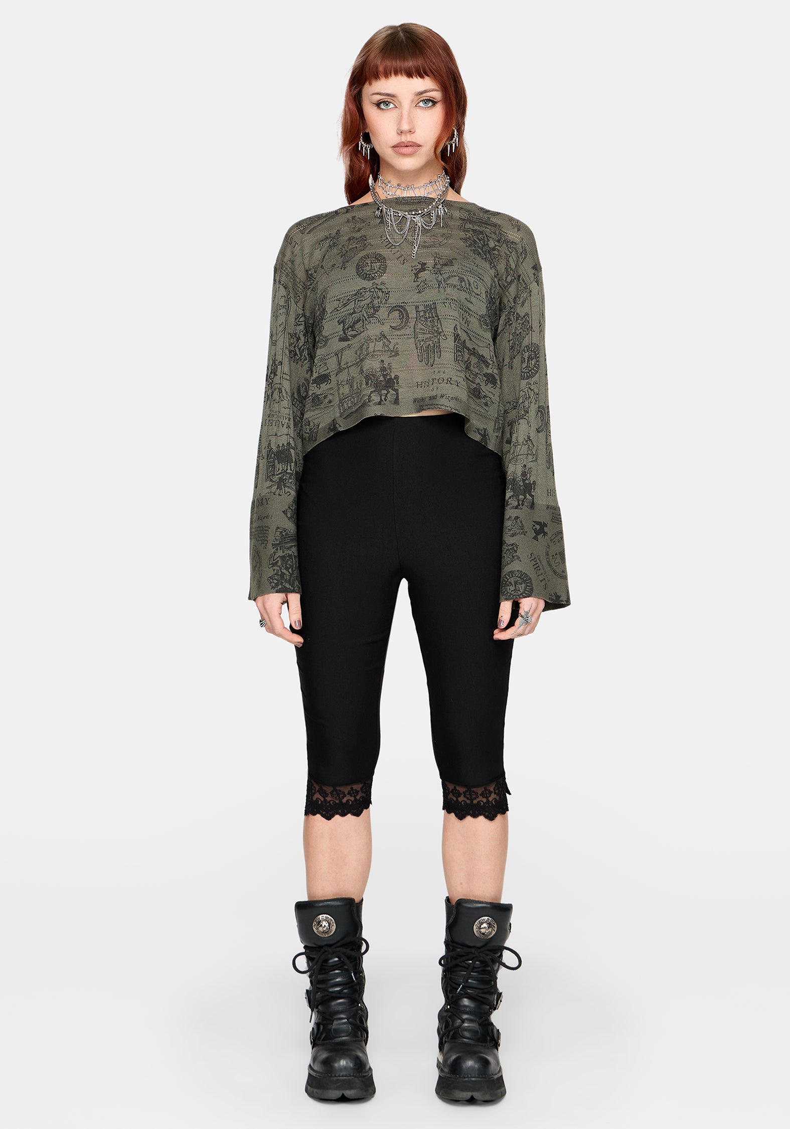 Heresy Ladder Stitch Jumper