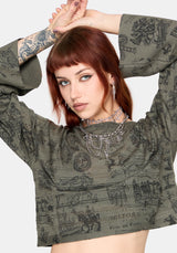 Heresy Ladder Stitch Jumper