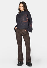 Angela Celestial Jacquard Knit Jumper