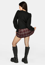 Ember Moth Embroidered Knit Jumper