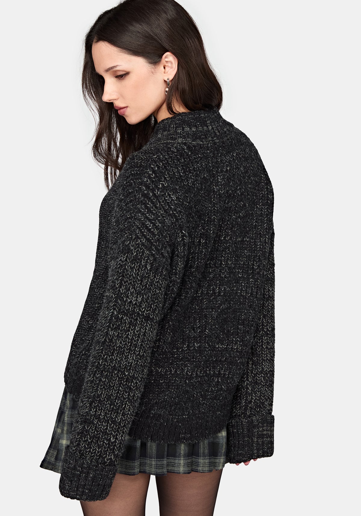 Astra V-Neck Chunky Knit Jumper