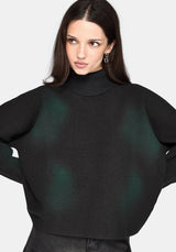 Luvena Batwing Dyed Strick Pullover