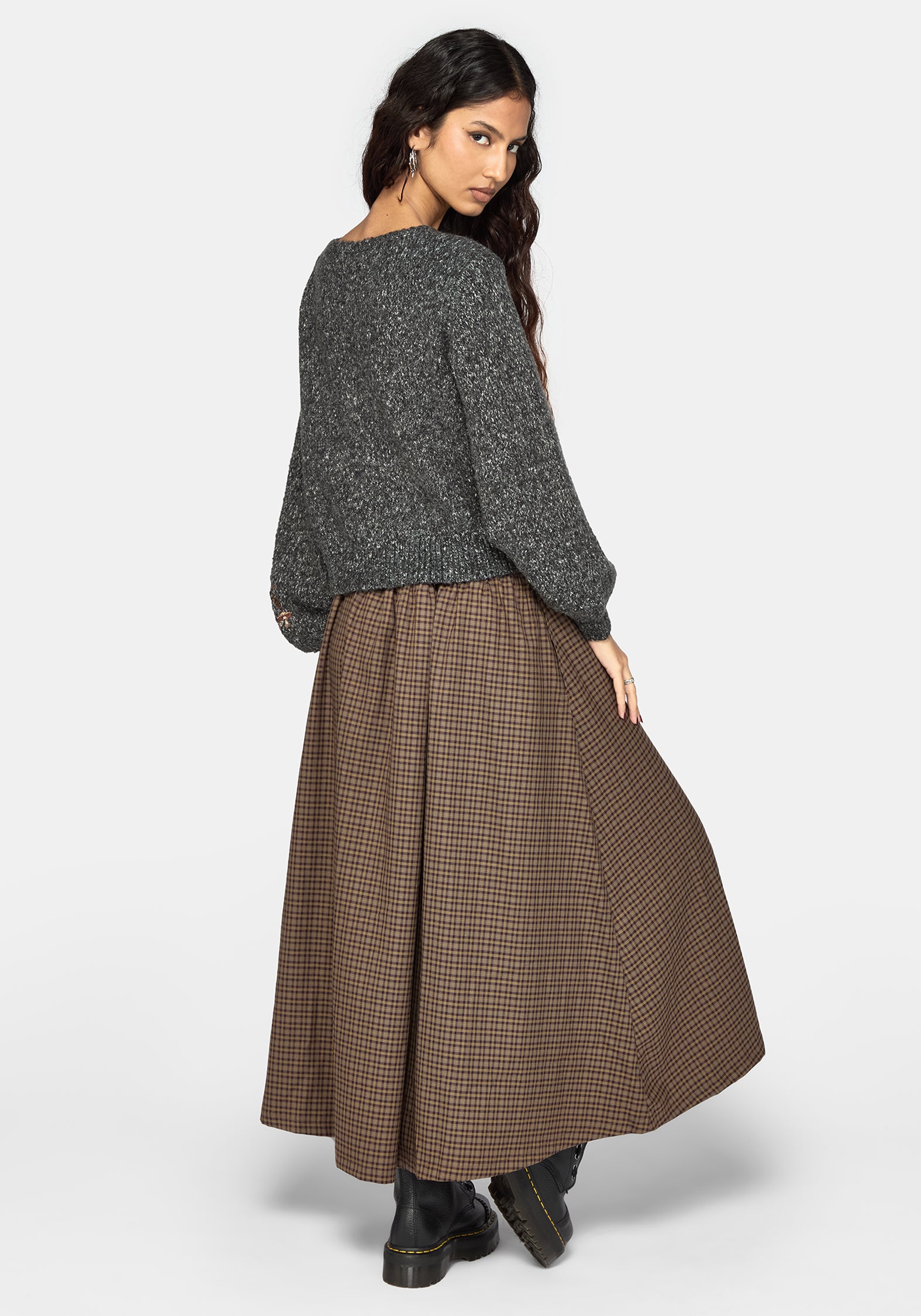 Beatrix Mushroom Embroidered Knit Jumper