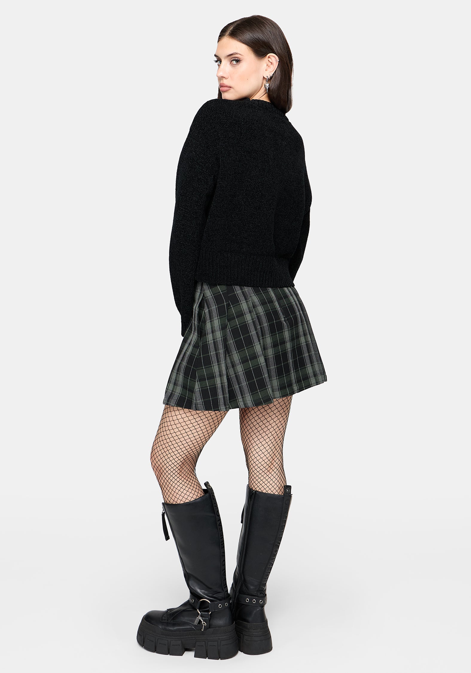 Ophidian Snake Cross Stitch Knit Jumper