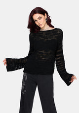 Oswin Slouchy Slub Knit Top