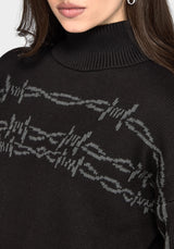 Arboreal Barbed Wire Knit Jumper