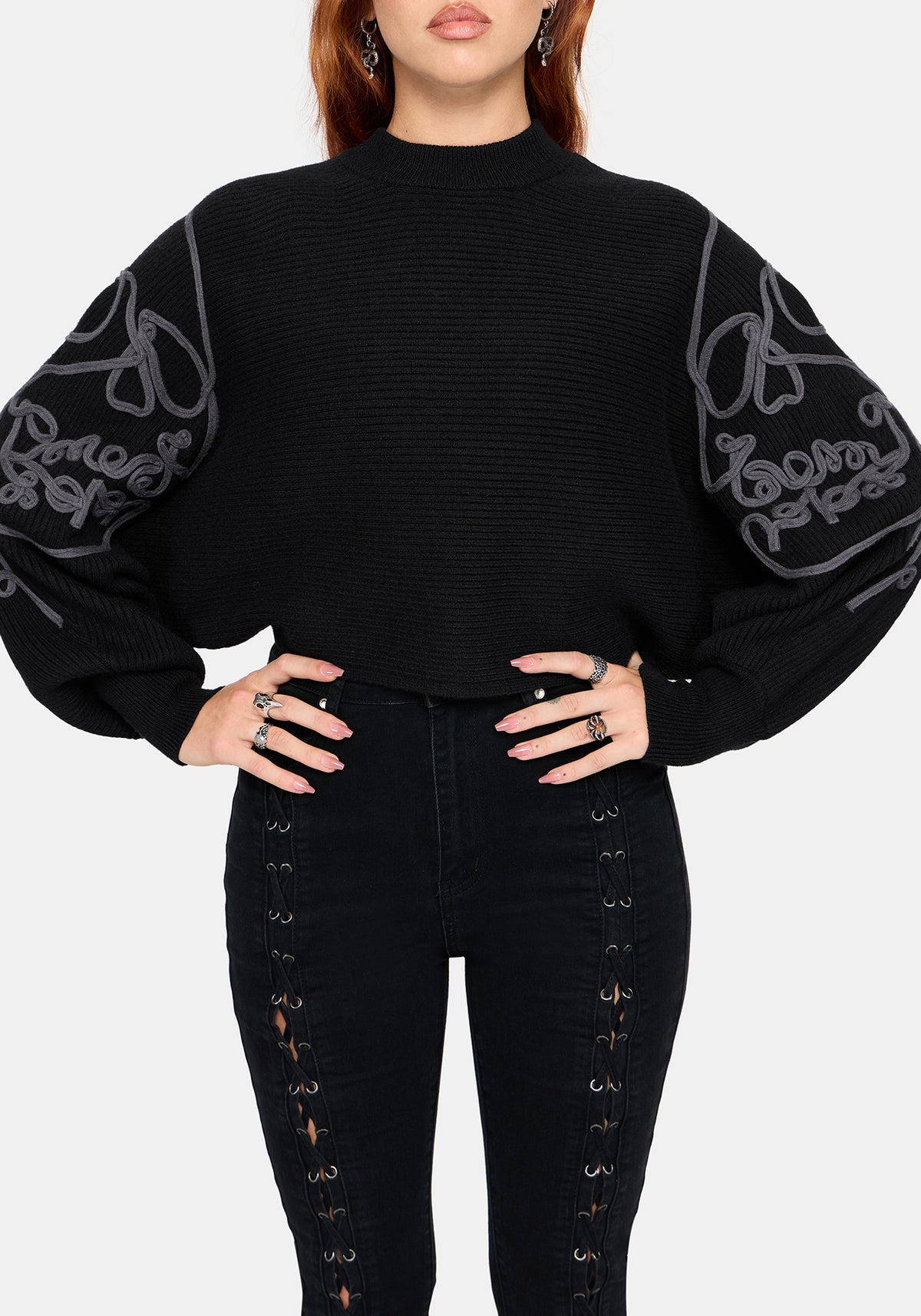 Skole Cornelli Skull Knit Jumper