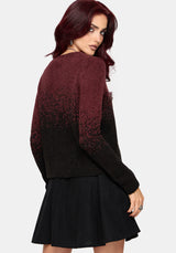 Noira Ombre Bouclé Knit Cardigan