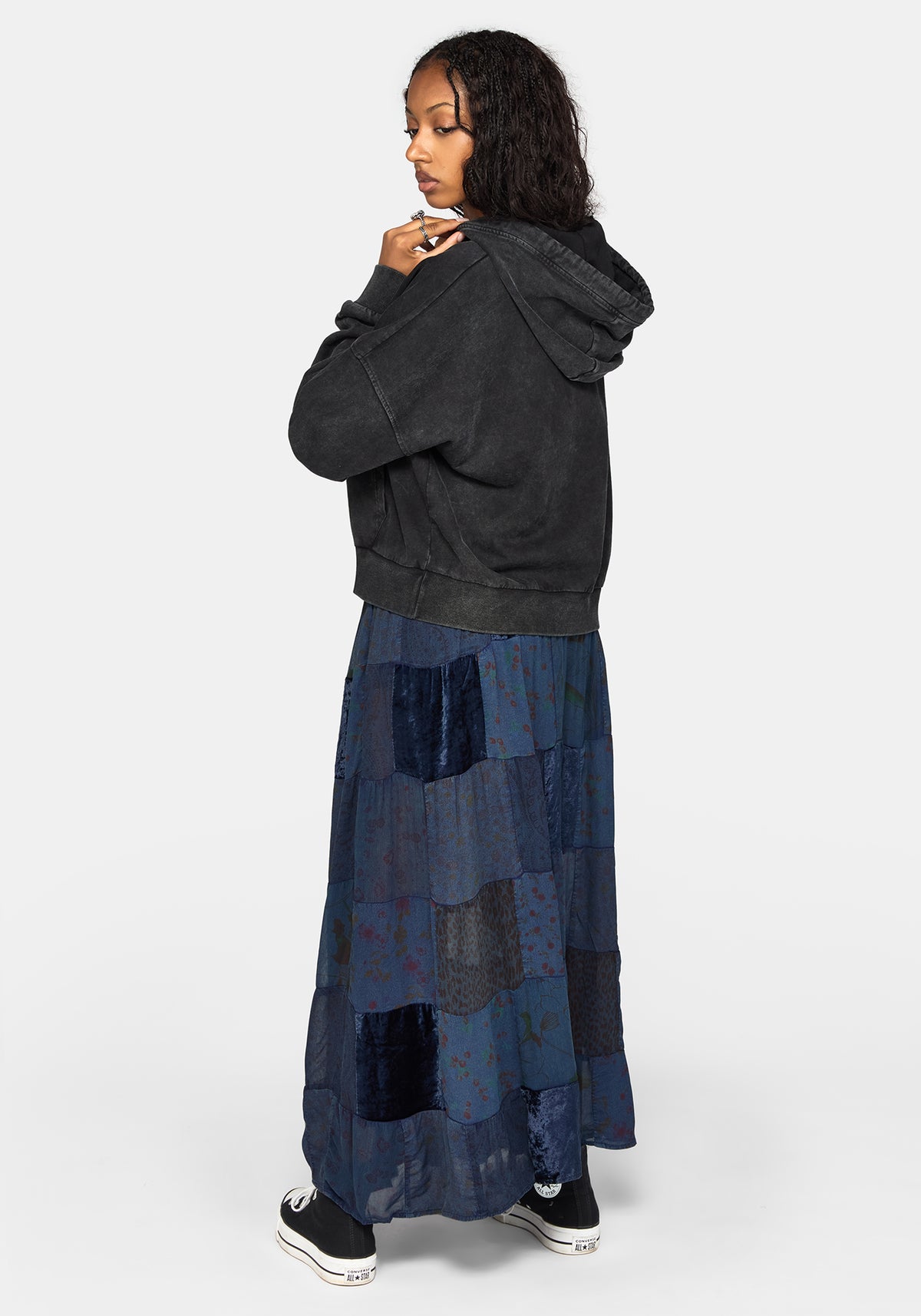 Mira Dragon Embroidered Hoody