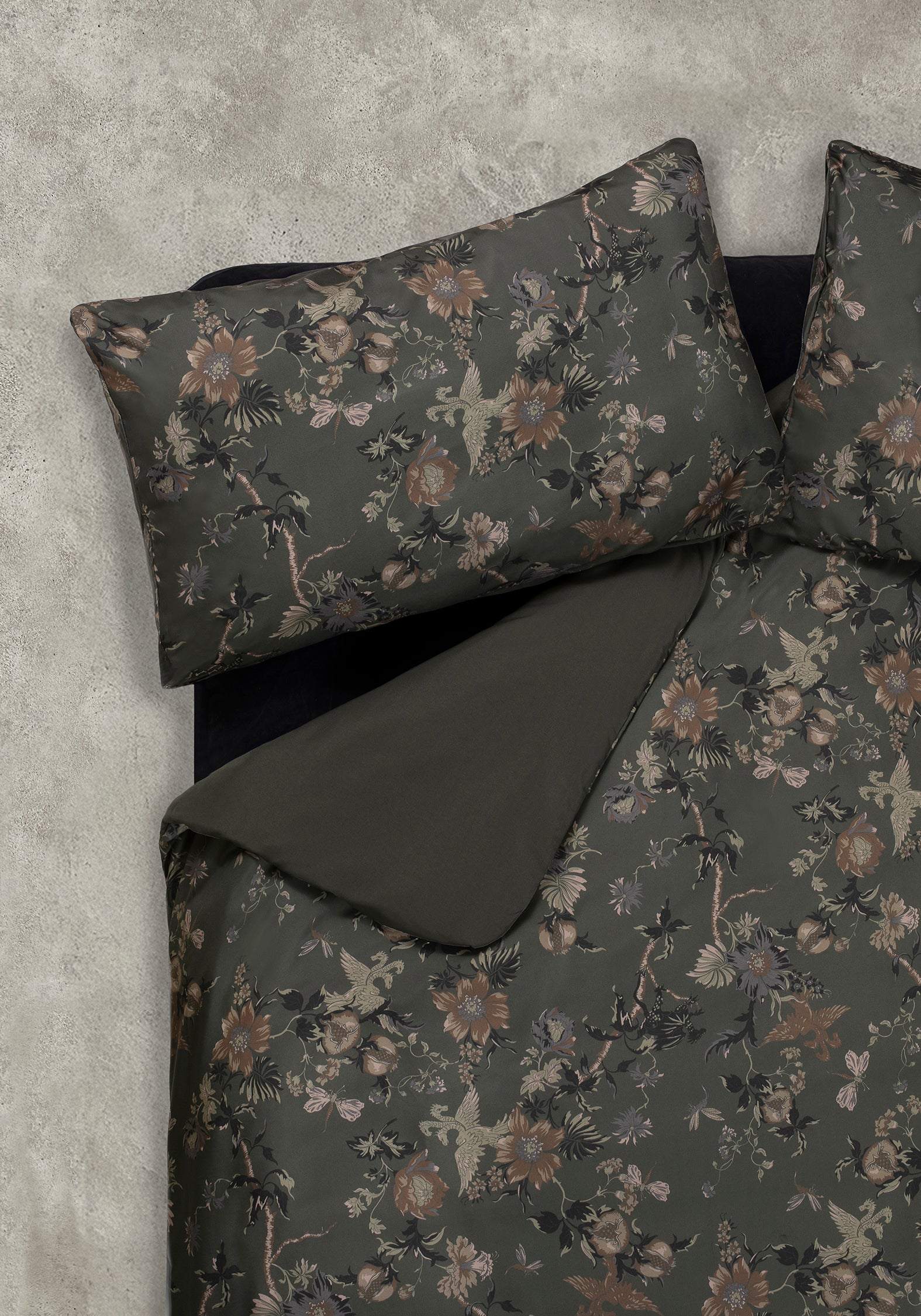 Poison Garden Print Bedding Set - EU King