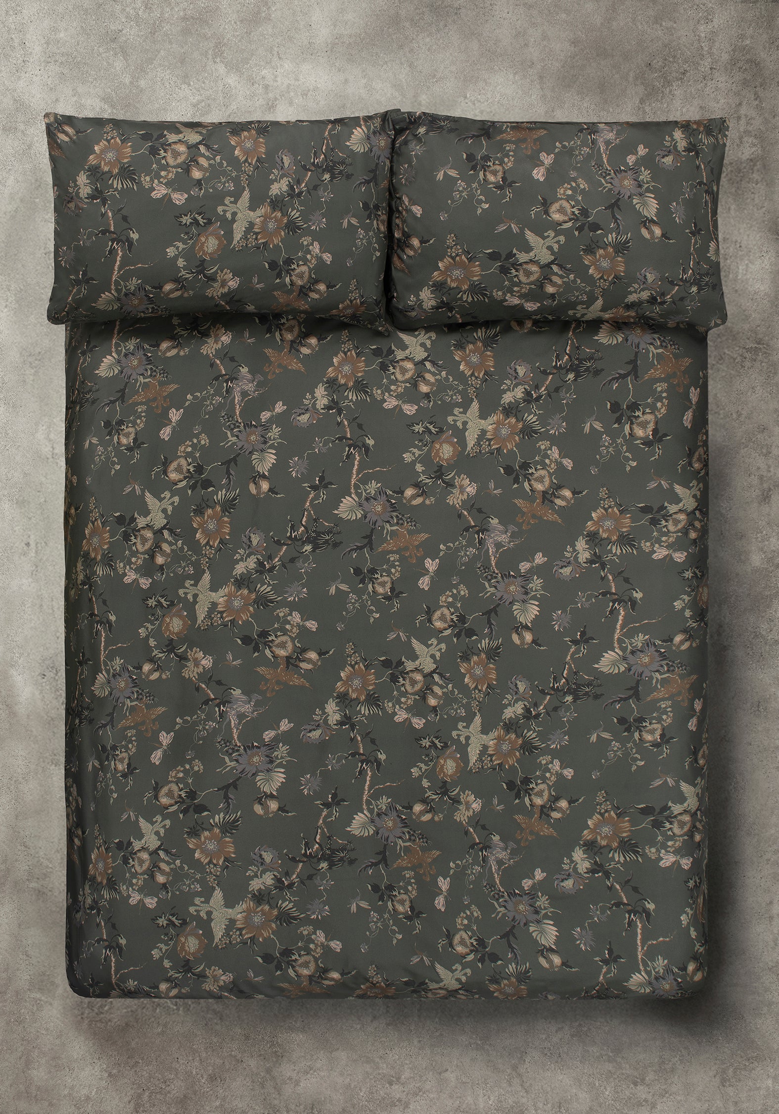 Poison Garden Print Bedding Set - EU King