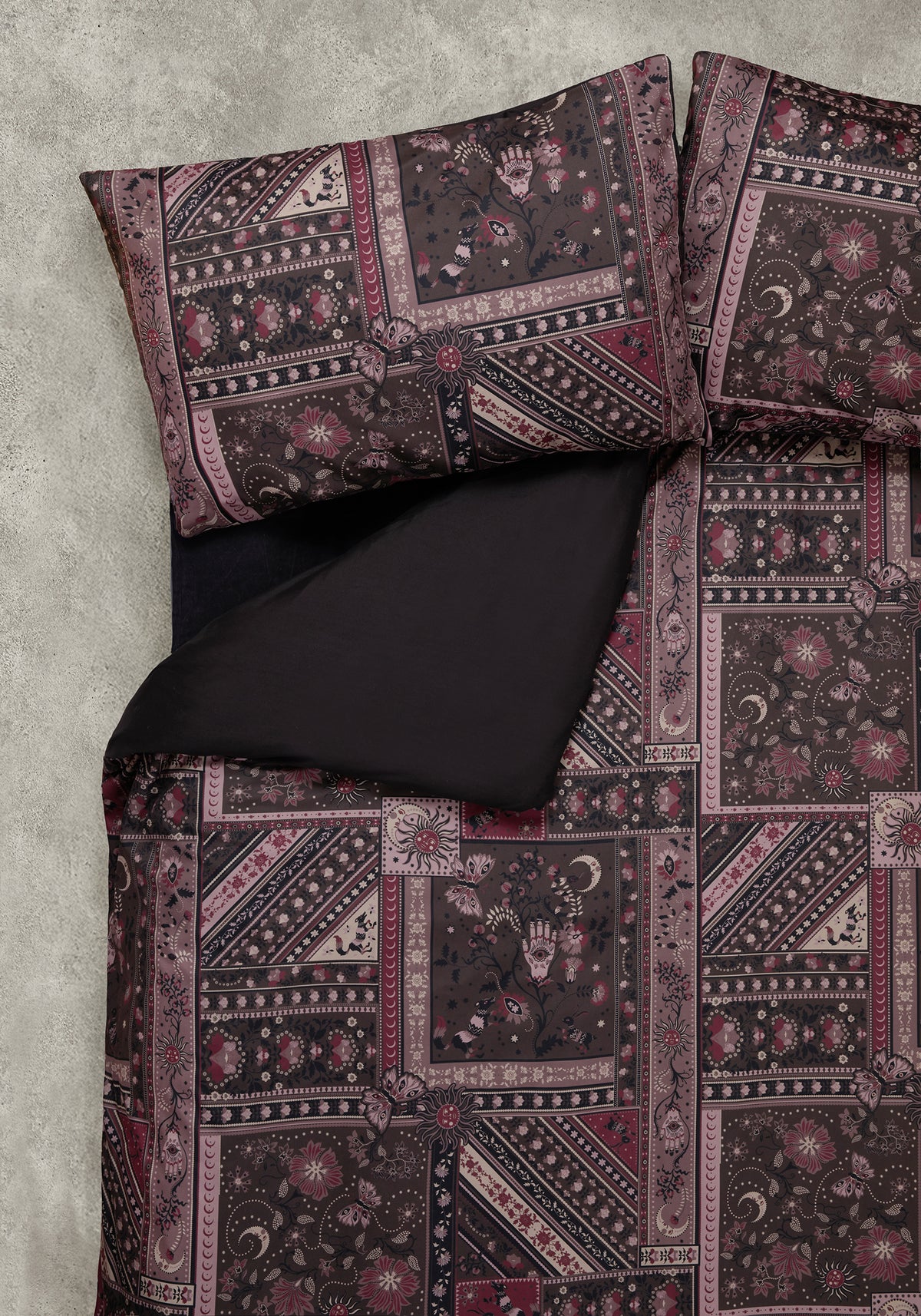 Nola Folk Patchwork Bedding - EU King