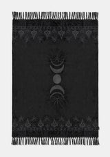 Trinity Moon Embroidered Throw