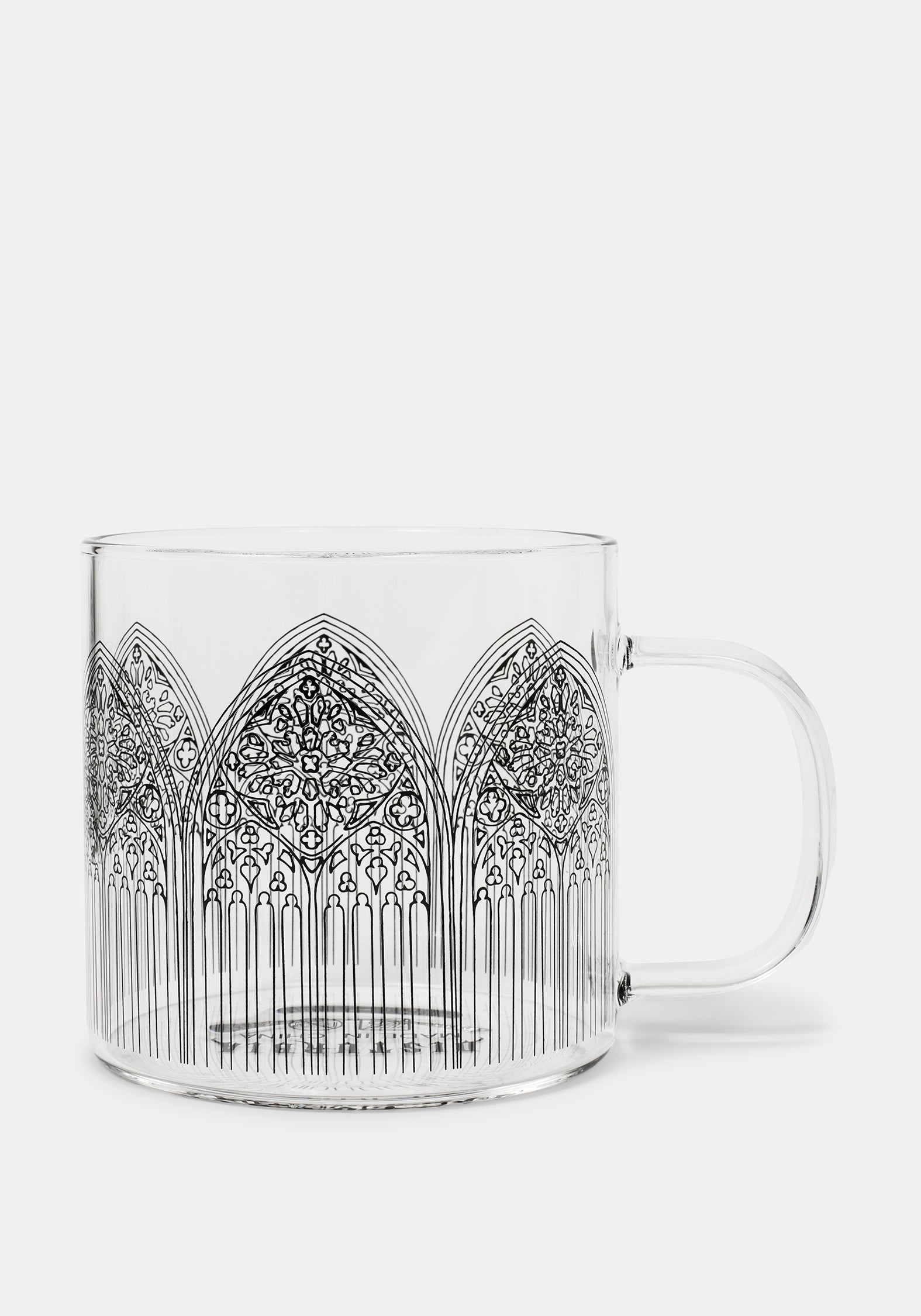 Cathedral Glass Mug (2 Piece Set)