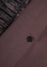 Gaia Celestial Ruched Bedding - EU Double