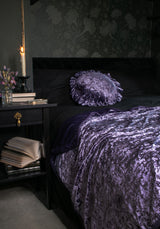 Deadly Nightshade Samt Blanket