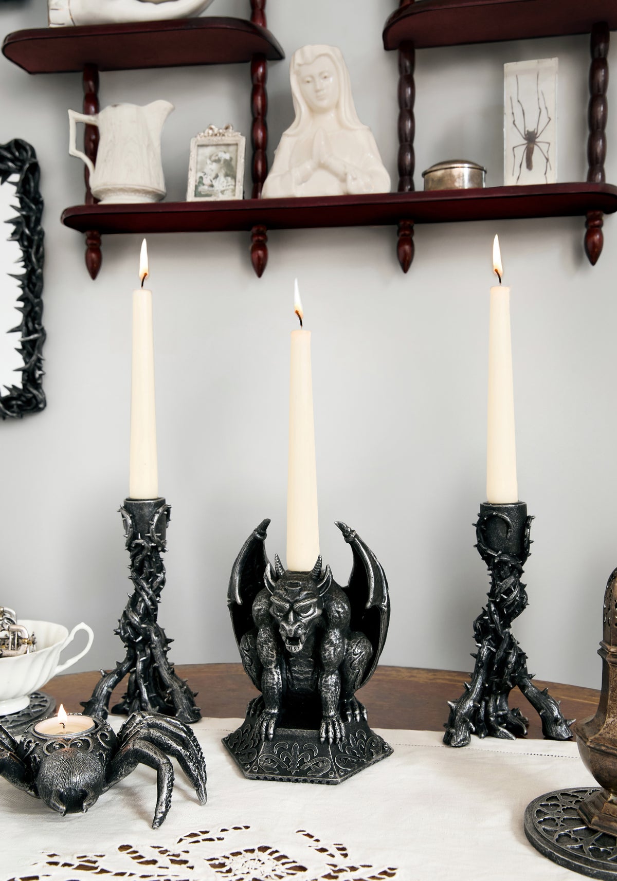 Drakspire Candle Stick Holders (2 Piece Set)