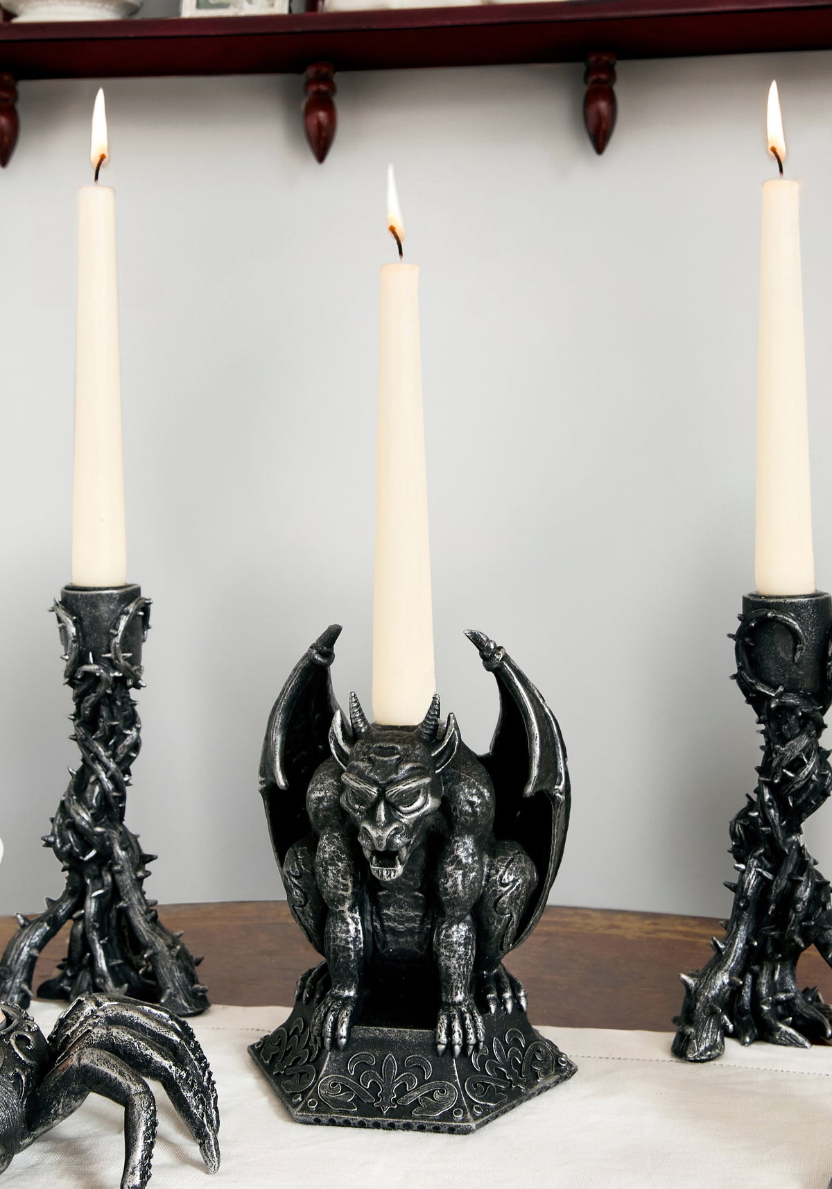Grotesque Gargoyle Candle Holder