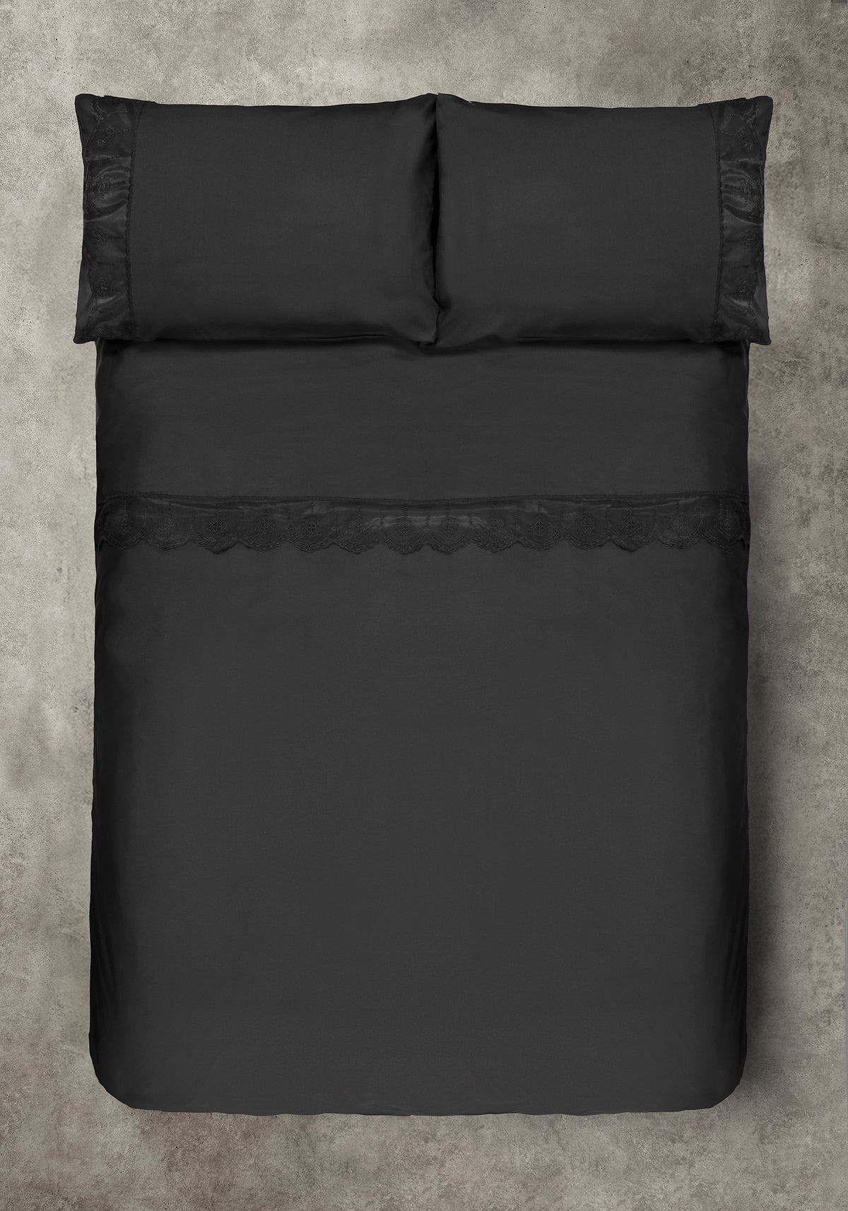 Sulphix Lace Detail Bedding - EU Double